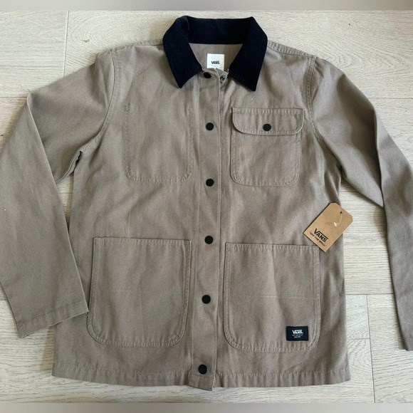 Vans Tan and Black Shirt Jacket - Picture 3 of 10